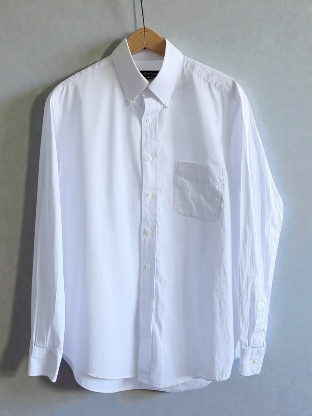 Club Room Performance‎ Regular Fit Button Down Shirt White Size M 15 1/2 34-35